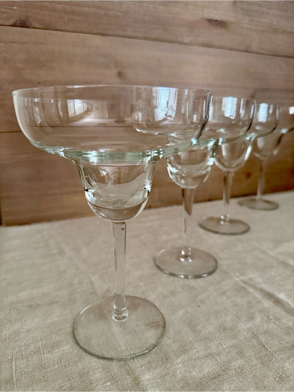 S4 | Crate&Barrel 'Glory' Classic Clear Margarita Glasses